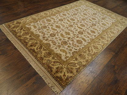 Fine Ziegler Tie Dye 6'0"x9'0" Hand-knotted Rug -W904