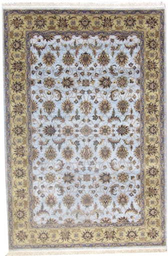 Fine Ziegler Tie Dye 6'0"x9'0" Hand-knotted Rug -W917