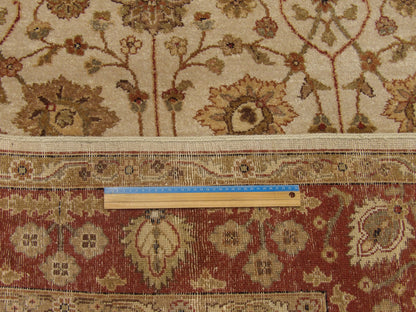 Agra Chobie Antique Wash  6'0" x 9'0" Hand knotted Wool Rug - w919