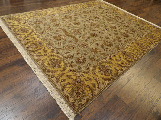 Fine Ziegler Tie Dye 8'0"x10'0" Hand-knotted Rug -w925