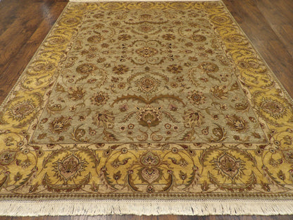 Fine Ziegler Tie Dye 8'0"x10'0" Hand-knotted Rug -w925