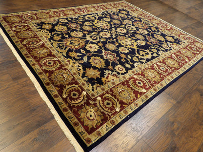 Jaipur Kashan Antique Wash 8'0"x10'0" Hand-knotted Rug -w937