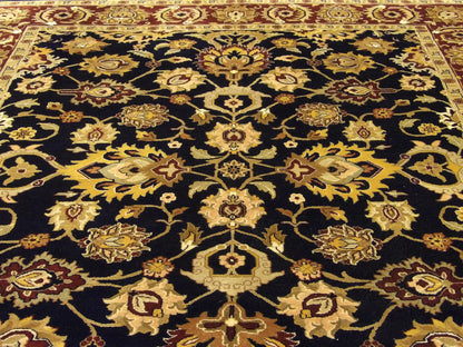 Jaipur Kashan Antique Wash 8'0"x10'0" Hand-knotted Rug -w937