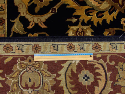 Jaipur Kashan Antique Wash 8'0"x10'0" Hand-knotted Rug -w937
