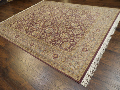 Fine Pak Persian Kashan 8'0"x10'0" Hand-knotted Rug -w941