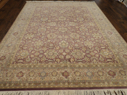 Fine Pak Persian Kashan 8'0"x10'0" Hand-knotted Rug -w941
