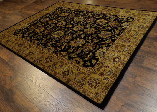 Jaipur Kashan Antique Wash 8'0"x10'0" Hand-knotted Rug -w945