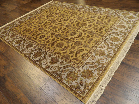 Fine Ziegler Tie Dye 8'0"x10'0" Hand-knotted Rug -w948