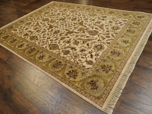 Fine Ziegler Tie Dye 8'0"x10'0" Hand-knotted Rug -w951